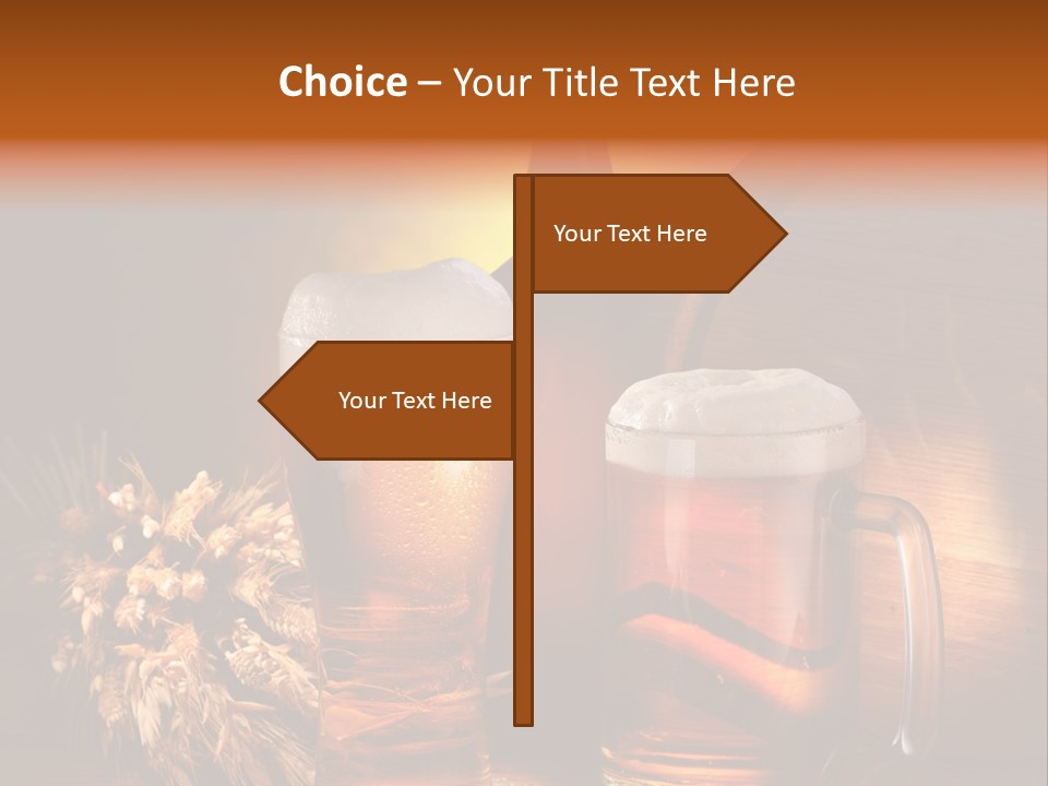 Beverage Cellar Lager PowerPoint Template