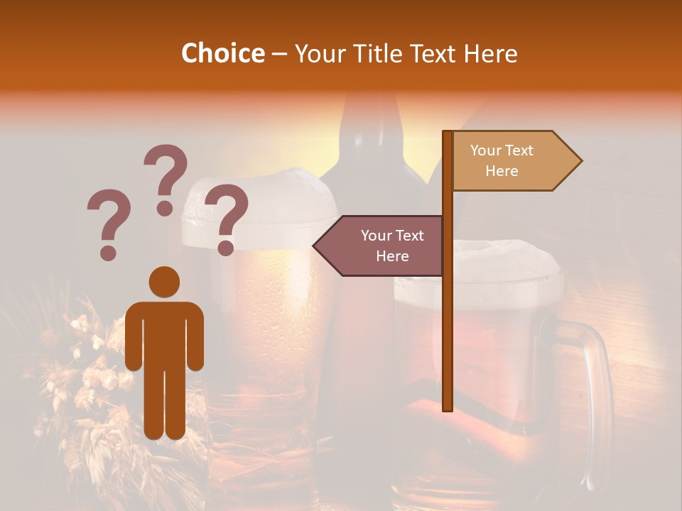 Beverage Cellar Lager PowerPoint Template