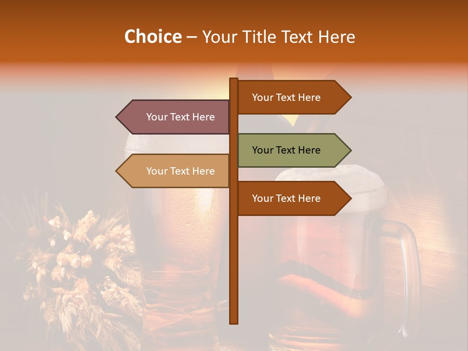 Beverage Cellar Lager PowerPoint Template