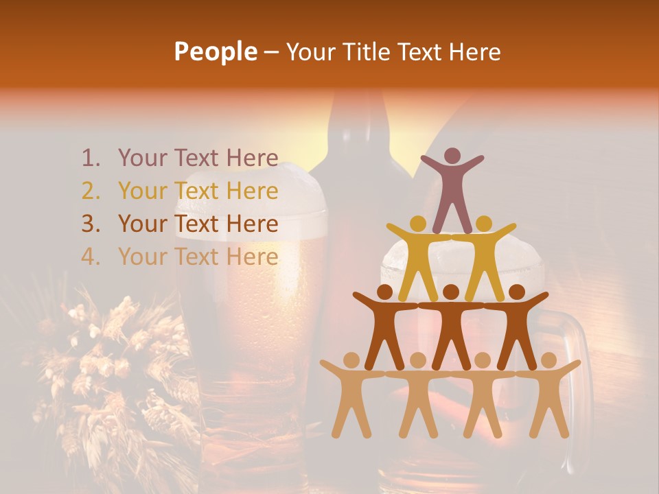 Beverage Cellar Lager PowerPoint Template