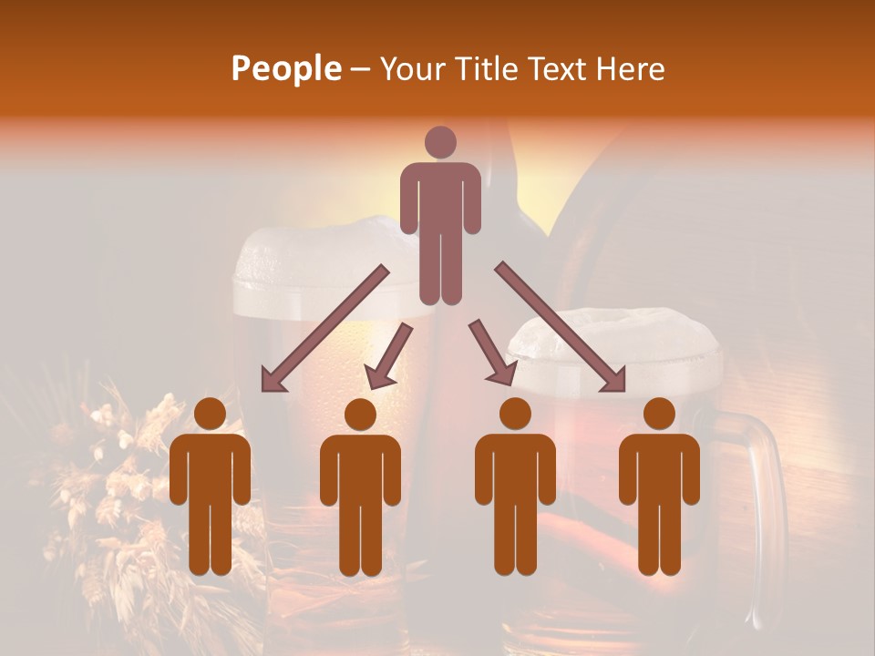 Beverage Cellar Lager PowerPoint Template