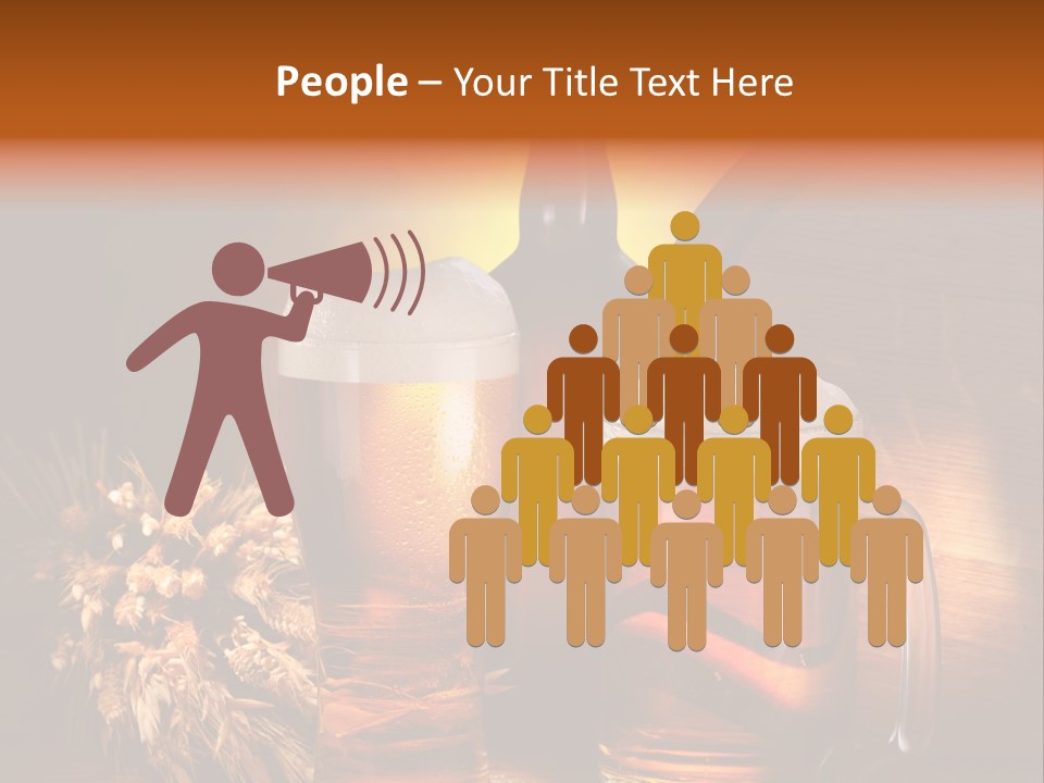 Beverage Cellar Lager PowerPoint Template