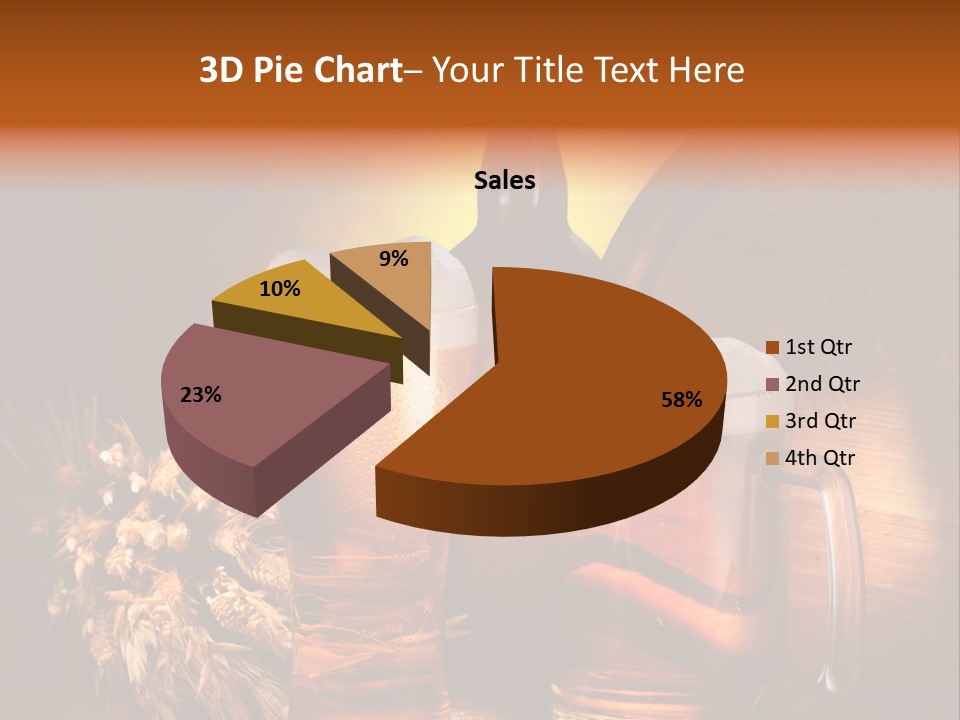 Beverage Cellar Lager PowerPoint Template