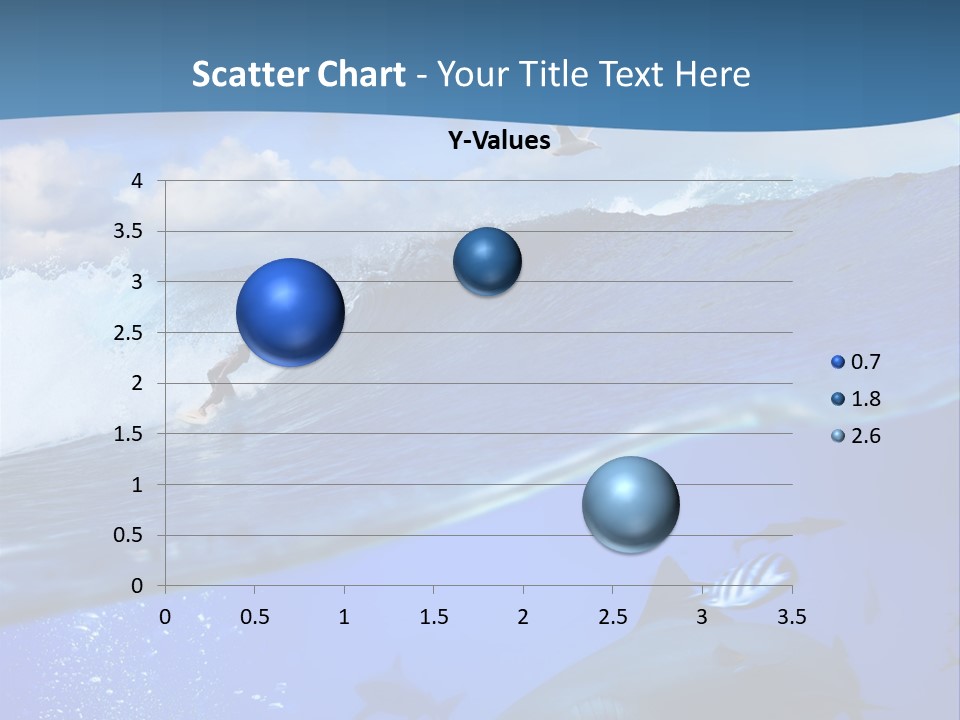 Breaking Shark Spray PowerPoint Template