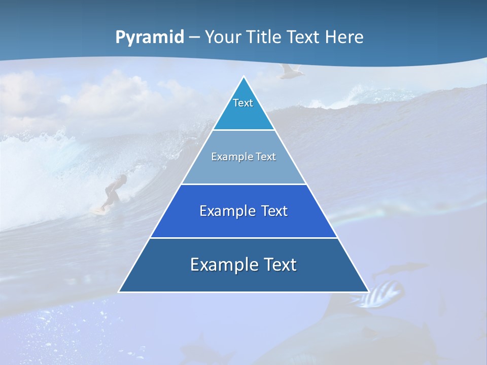 Breaking Shark Spray PowerPoint Template