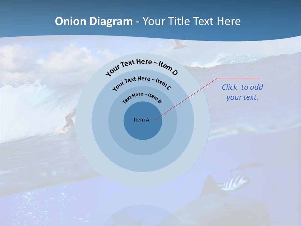 Breaking Shark Spray PowerPoint Template