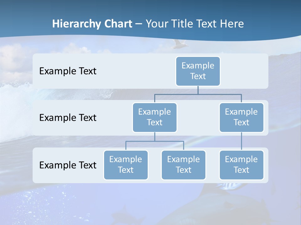 Breaking Shark Spray PowerPoint Template