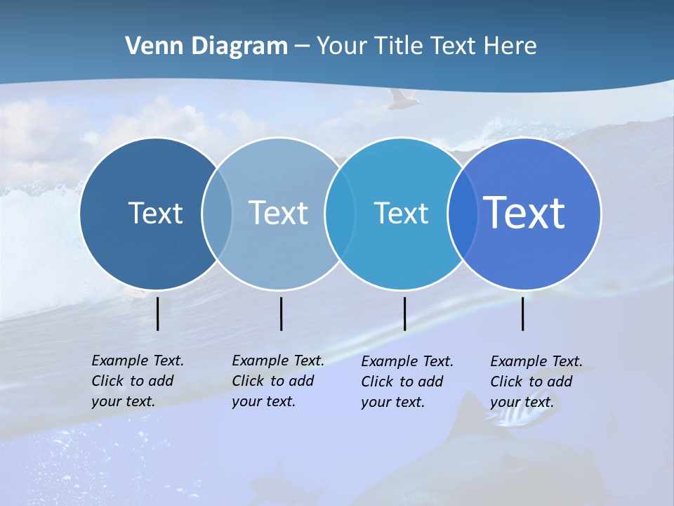 Breaking Shark Spray PowerPoint Template