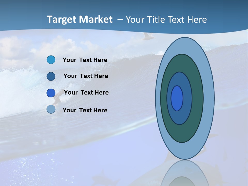 Breaking Shark Spray PowerPoint Template