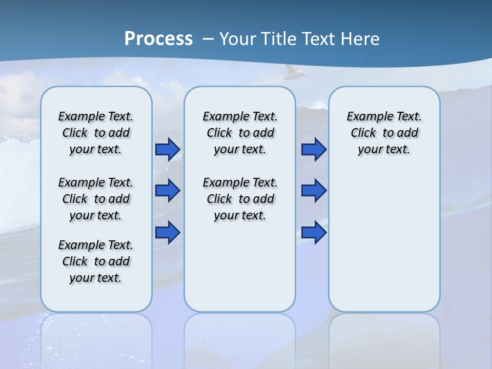 Breaking Shark Spray PowerPoint Template
