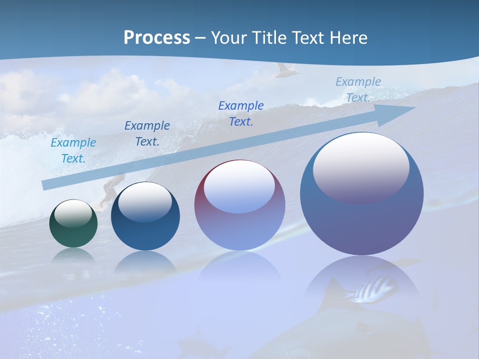 Breaking Shark Spray PowerPoint Template