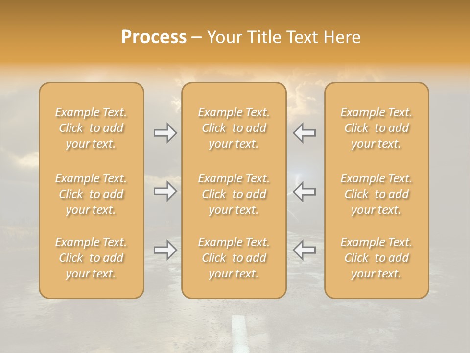 Sport Soil Cloud PowerPoint Template