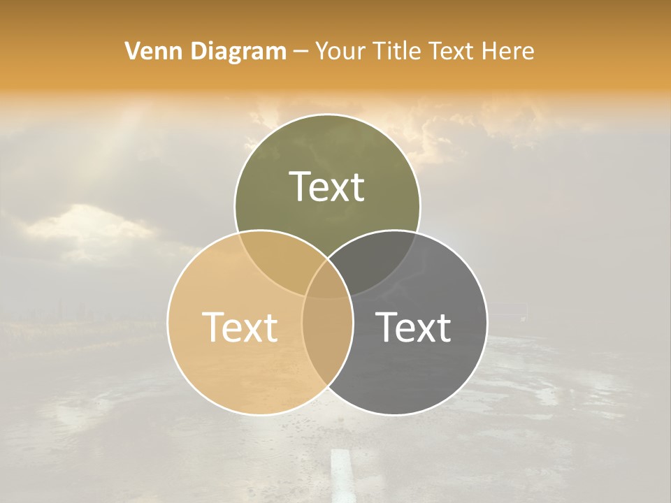 Sport Soil Cloud PowerPoint Template