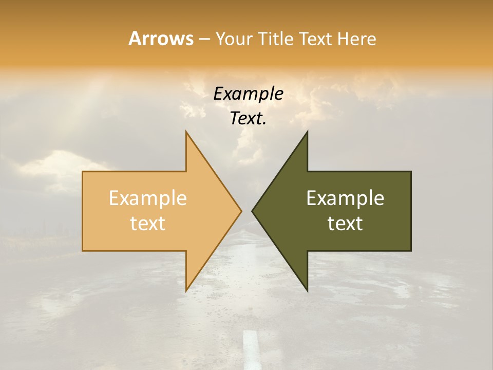 Sport Soil Cloud PowerPoint Template