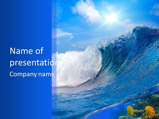 Surface Paradise Rough PowerPoint Template