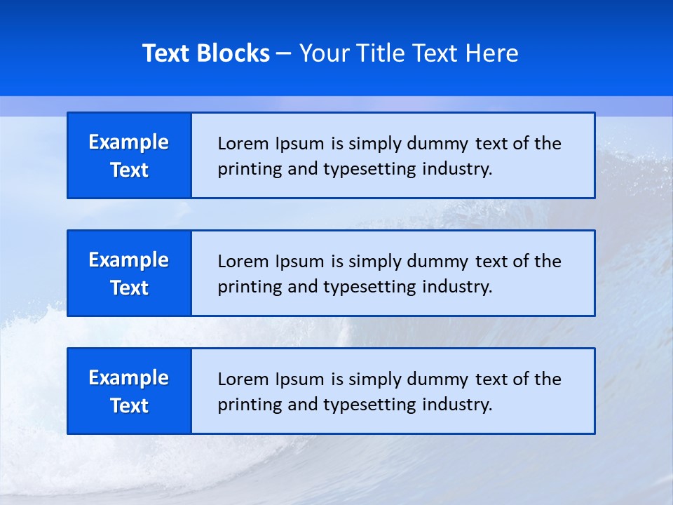 Surface Paradise Rough PowerPoint Template