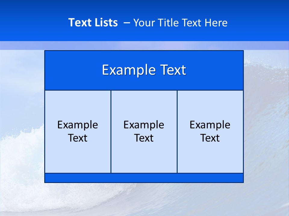 Surface Paradise Rough PowerPoint Template