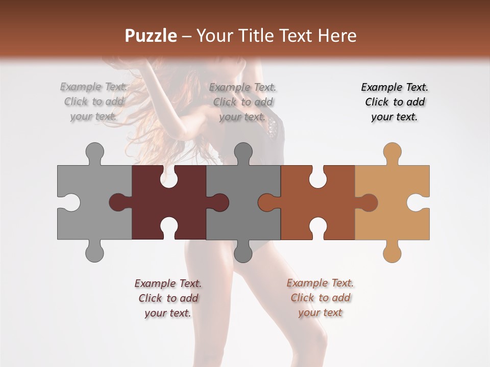 Fashion Action Lovely PowerPoint Template