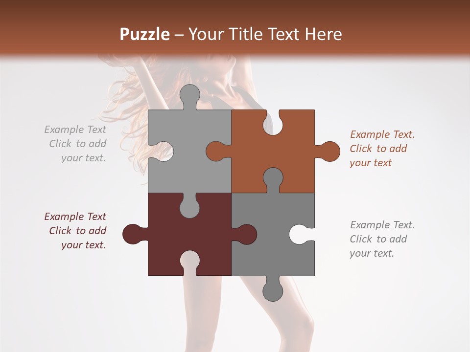 Fashion Action Lovely PowerPoint Template