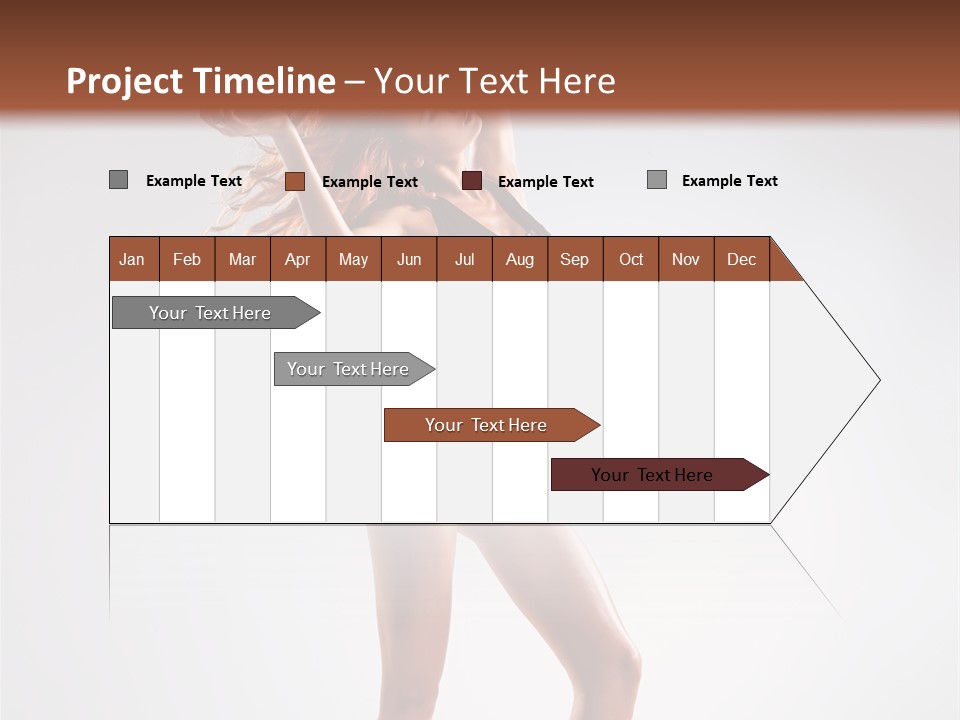 Fashion Action Lovely PowerPoint Template
