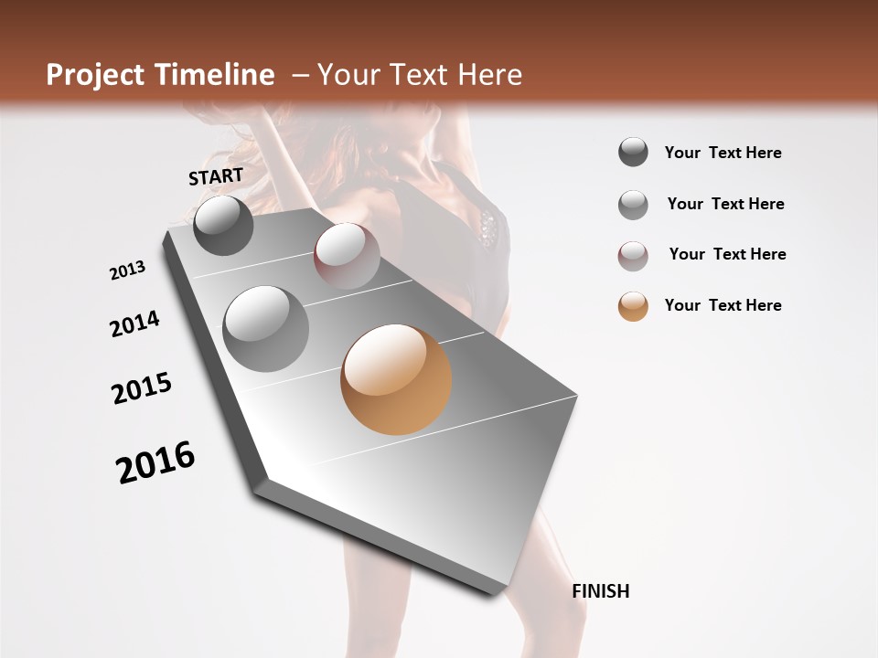 Fashion Action Lovely PowerPoint Template