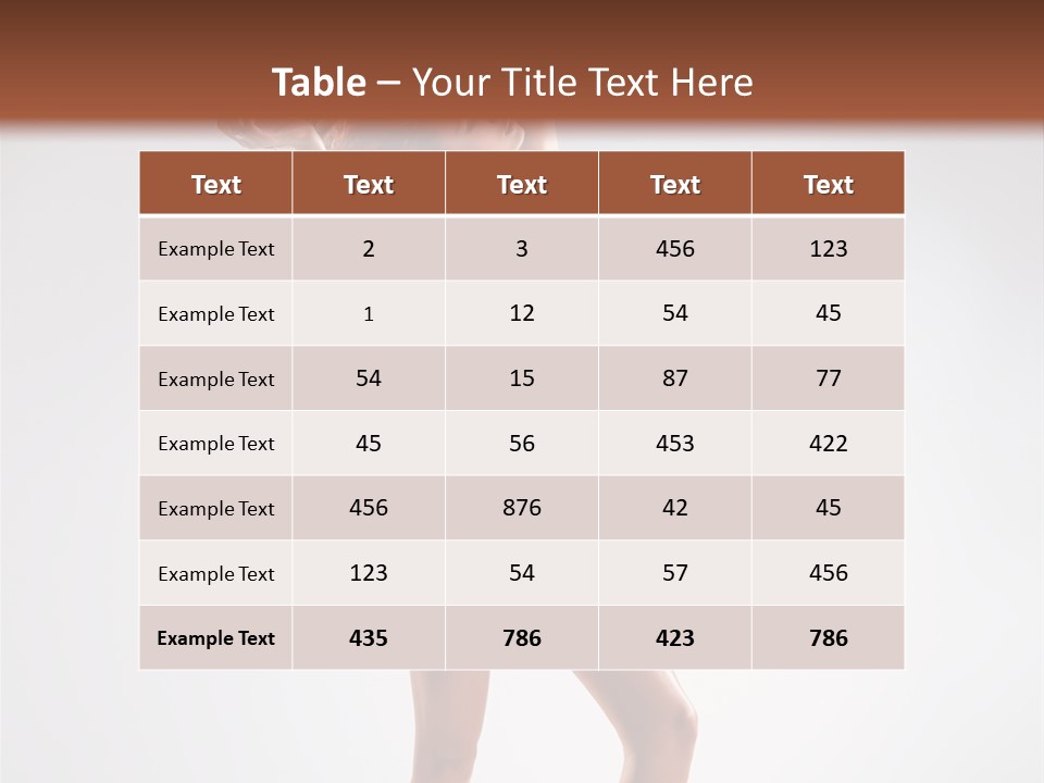 Fashion Action Lovely PowerPoint Template