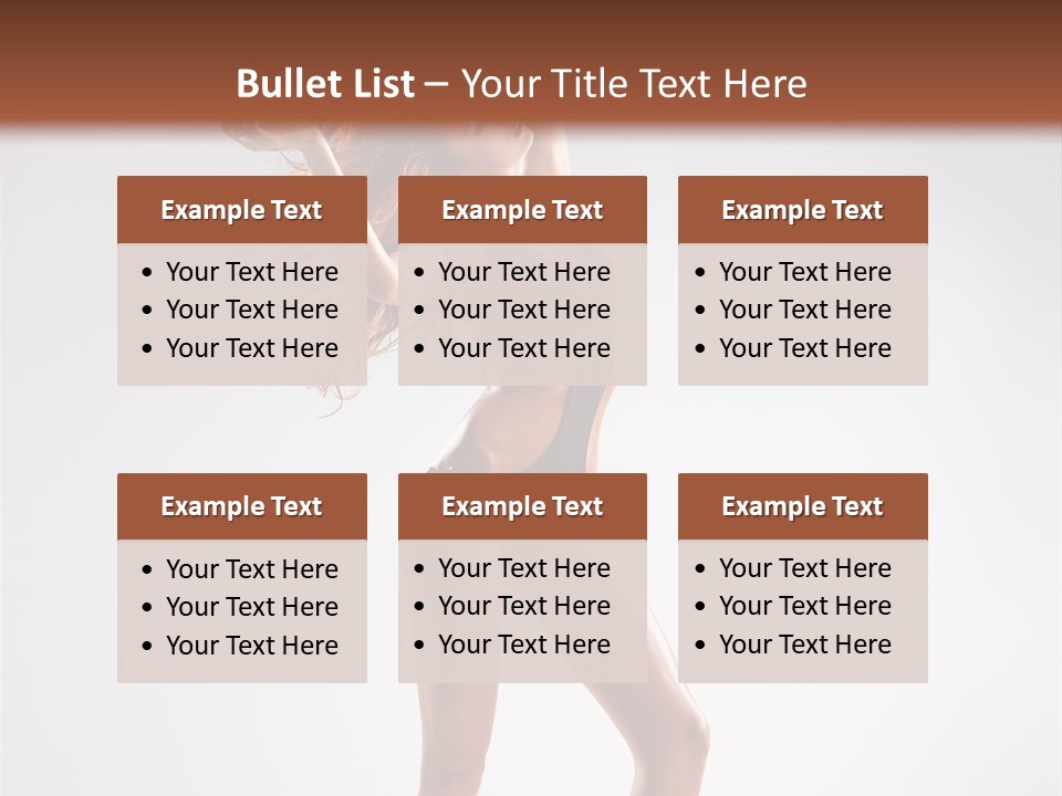 Fashion Action Lovely PowerPoint Template