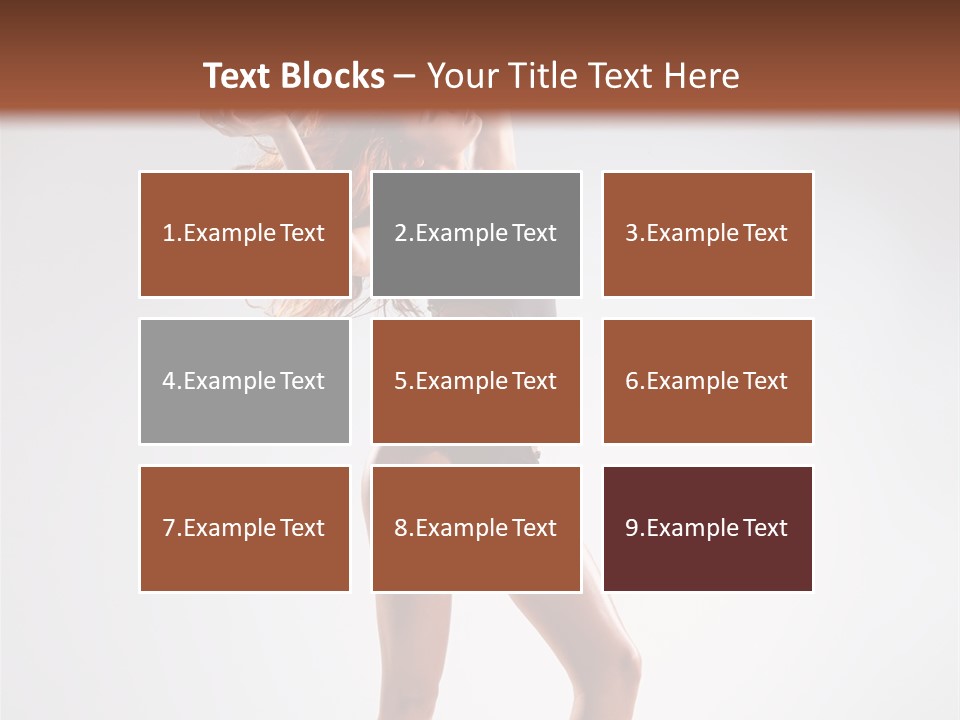 Fashion Action Lovely PowerPoint Template