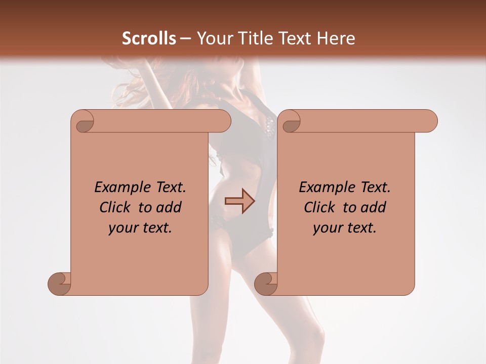 Fashion Action Lovely PowerPoint Template