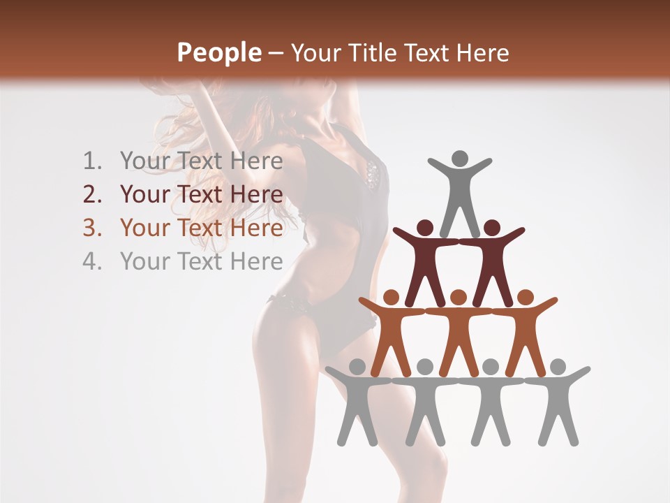 Fashion Action Lovely PowerPoint Template