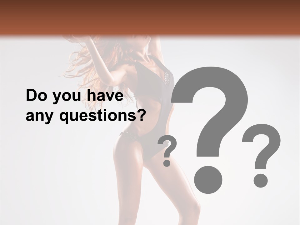 Fashion Action Lovely PowerPoint Template