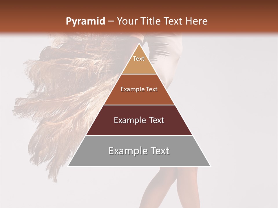 Dancer Voluptous Posing PowerPoint Template