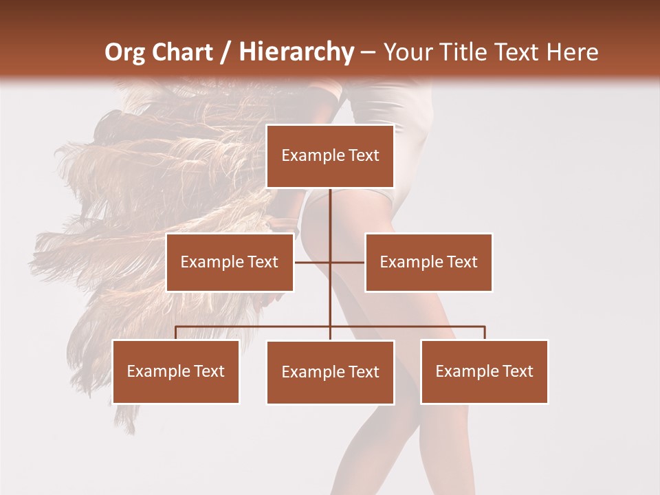 Dancer Voluptous Posing PowerPoint Template