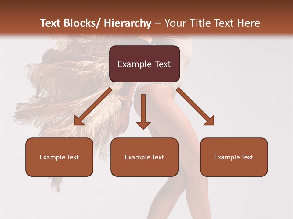 Dancer Voluptous Posing PowerPoint Template