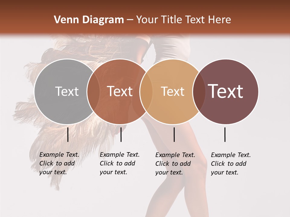 Dancer Voluptous Posing PowerPoint Template