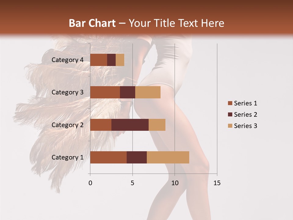 Dancer Voluptous Posing PowerPoint Template