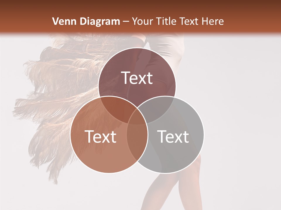 Dancer Voluptous Posing PowerPoint Template