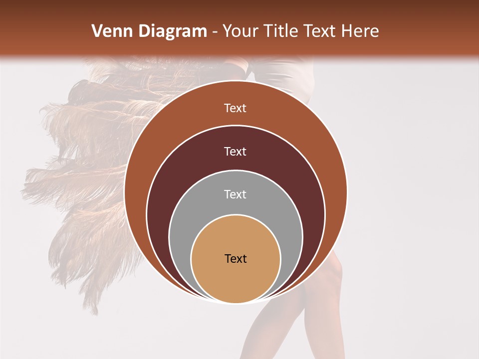 Dancer Voluptous Posing PowerPoint Template