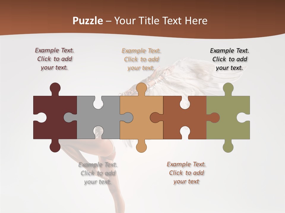 Stretching Posing Fender PowerPoint Template