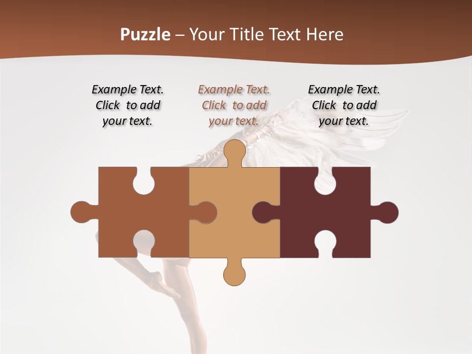 Stretching Posing Fender PowerPoint Template