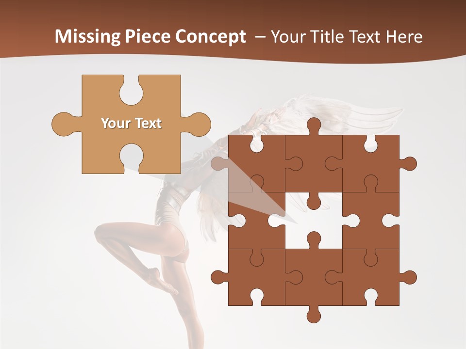 Stretching Posing Fender PowerPoint Template