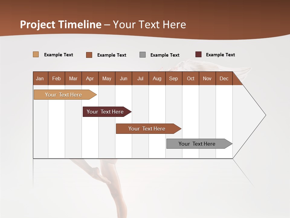 Stretching Posing Fender PowerPoint Template