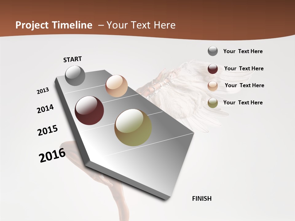 Stretching Posing Fender PowerPoint Template