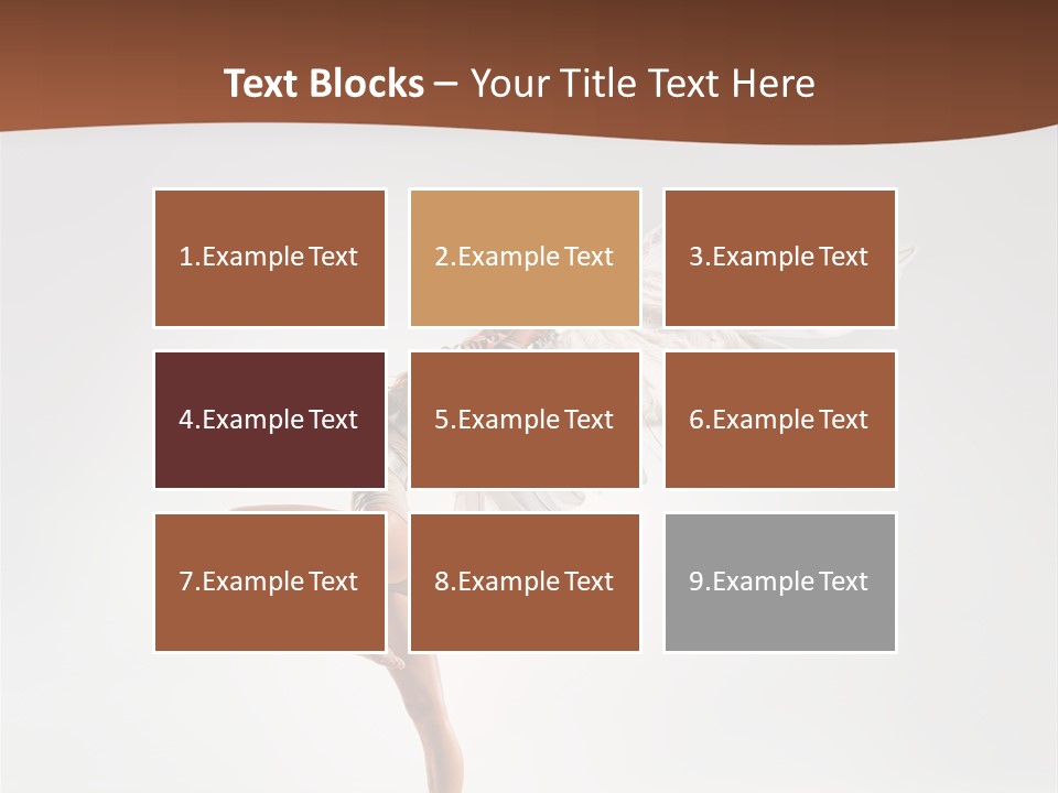 Stretching Posing Fender PowerPoint Template