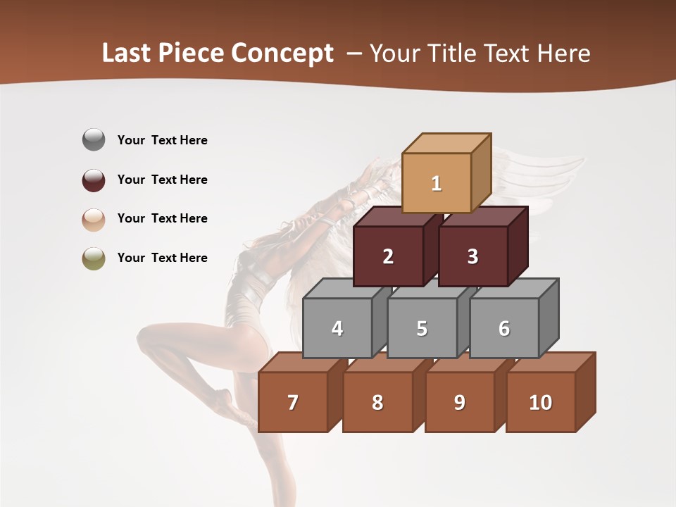 Stretching Posing Fender PowerPoint Template