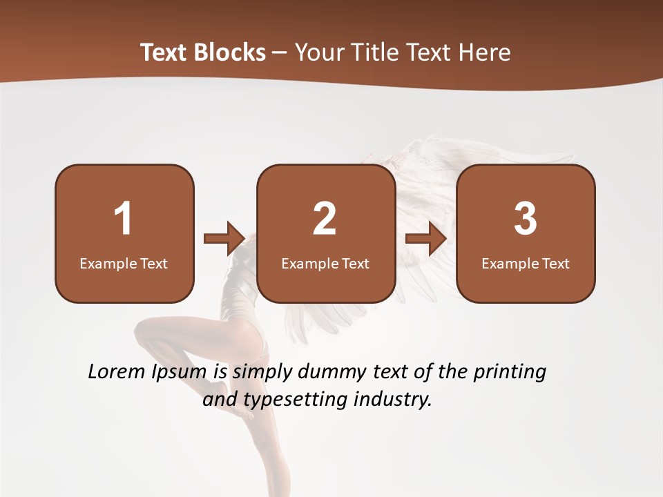 Stretching Posing Fender PowerPoint Template