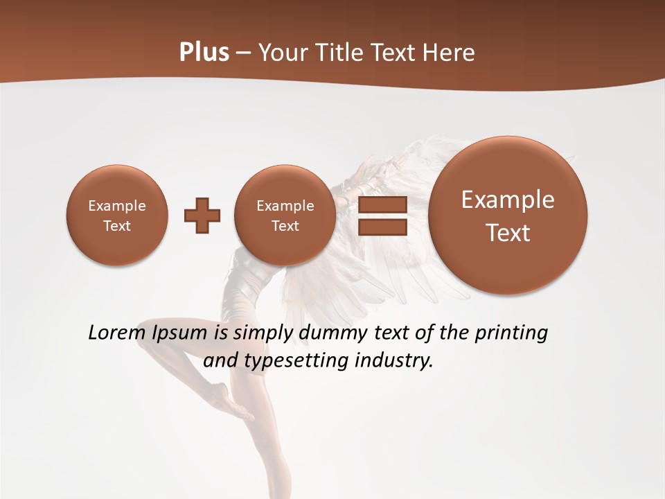 Stretching Posing Fender PowerPoint Template