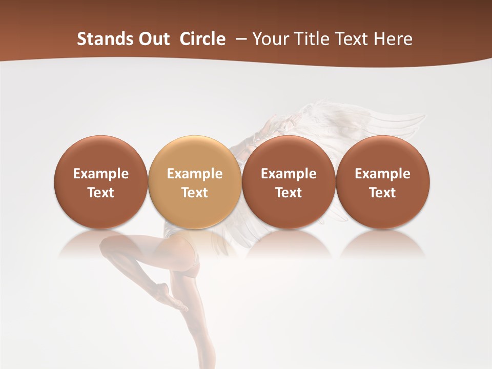 Stretching Posing Fender PowerPoint Template