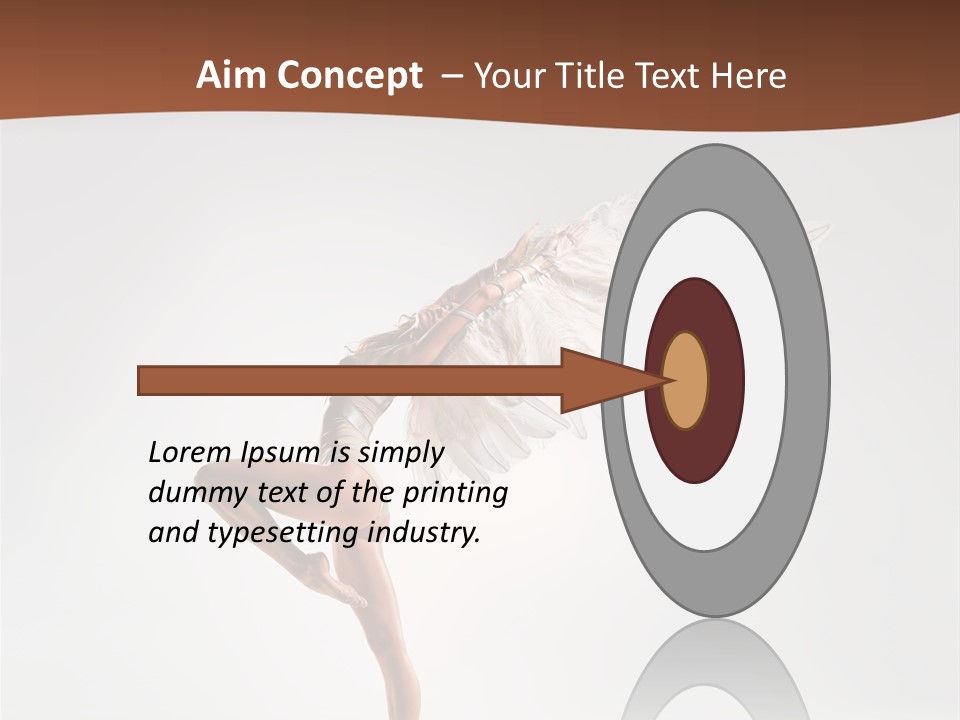 Stretching Posing Fender PowerPoint Template