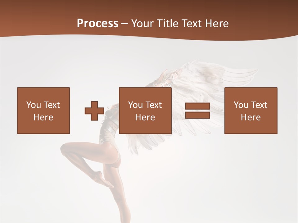 Stretching Posing Fender PowerPoint Template
